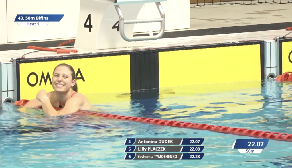 第28回フィンスイミングヨーロッパ選手権！Women50BF