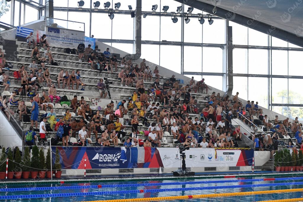 フィンスイミング世界選手権_会場の様子③_CMAS公式HPより引用（フィンスイミングチャンネル）